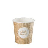 Gobelet "Bioware" compostable jetable carton 10 cl - Lot de 400