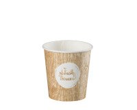 Vasos "Bioware" biodegradables desechables de cartón 10 cl - pack de 400