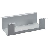 En_goulotte bureau droit l60 cm ecla finition alum