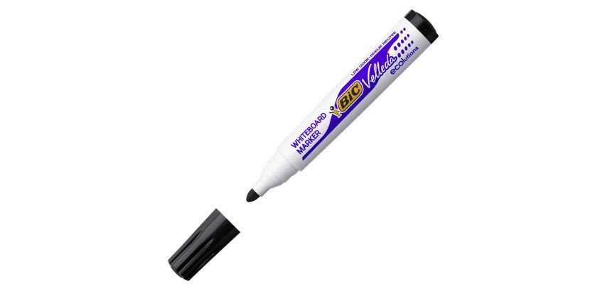 Marqueur effaçable Bic Velleda Ecolutions 1701 pointe ogive 4,95 mm