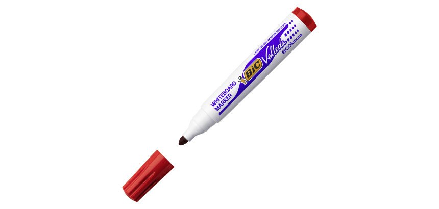 Marqueur effaçable Bic Velleda Ecolutions 1701 pointe ogive 4,95 mm