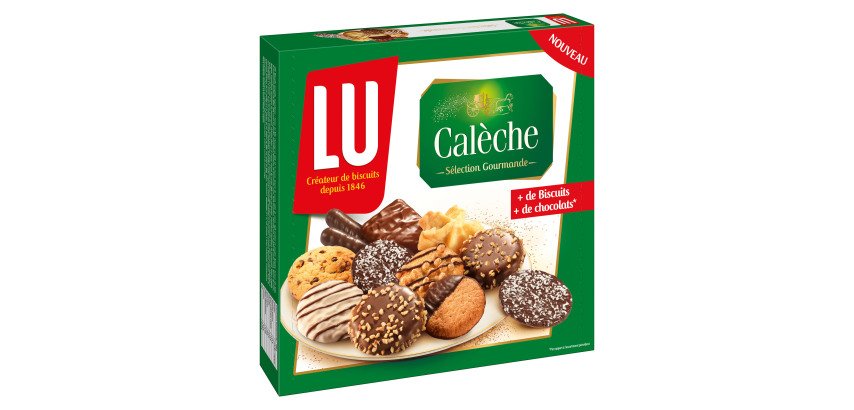 Assortment of biscuits Calèche Lu - box of 250 g