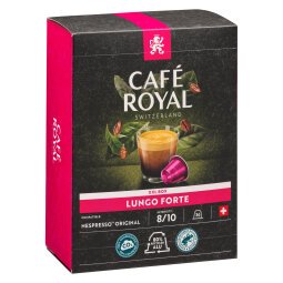 Capsules de café Café Royal Lungo Forte - Boîte de 36