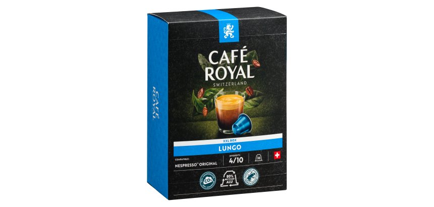 Capsules de café Café Royal Lungo - Boîte de 36
