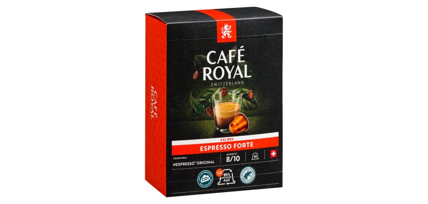 Capsules de café Café Royal Espresso Forte - Boîte de 36