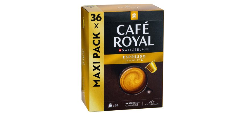 Capsules de café Café Royal Espresso - Boîte de 36