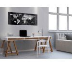 Tableau verre carte du monde SIGEL 55 x 130 cm