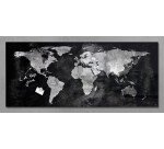 Tableau verre carte du monde SIGEL 55 x 130 cm