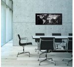 Tableau verre carte du monde SIGEL 55 x 130 cm