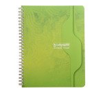 Cahier spirale Calligraphe 17 x 22 cm  grands carreaux 180 pages