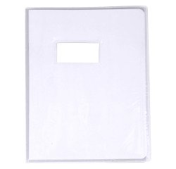 Protège cahier Calligraphe 17 x 22 cm incolore 12/100e