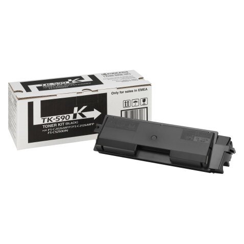 Kyocera TK590 Tonerkartusche schwarz für Laserdrucker