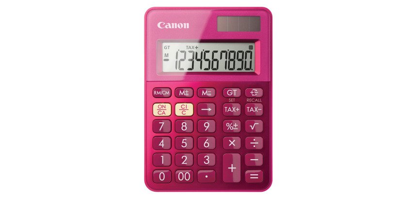 Calculadora Canon LS-100K 10 dígitos color