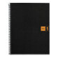 Cuaderno tapa de polipropileno A4 cuadricula 5 mm- 1 color Miquelrius