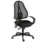 Silla de oficina Holly sincronizado con reposabrazos fijos