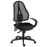 Chaise de bureau Open Point - synchrone - avec accoudoirs fixes