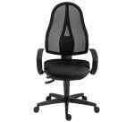 Chaise de bureau Open Point - Contact permanent - avec accoudoirs fixes