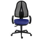 Chaise de bureau Open Point - Contact permanent - avec accoudoirs fixes