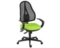 Chaise de bureau Open Point - synchrone - avec accoudoirs fixes