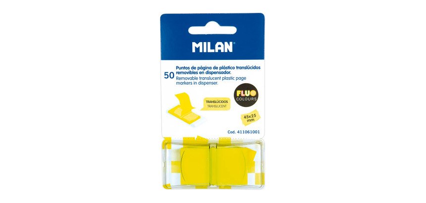 Marcapáginas translúcidos MILAN