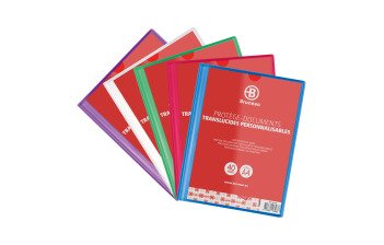 Plastic cardboard & presentatation folders