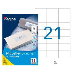 Etiquette adresse multi-usages Agipa