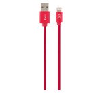 Câble tressé USB - Lightning 2 m couleur