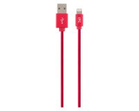 Gevlochten USB-kabel - Lightning 2 meter gekleurd 