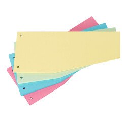 Separadores trapezoidales surtidos perforados Reciclados Bruneau - 105 x 240 mm - Paquete de 100