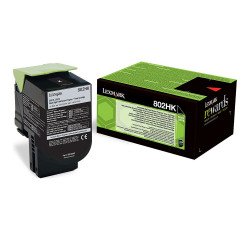 Lexmark 80C2HK0 toner high capacity black for laser printer