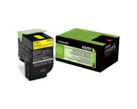 Lexmark 80C2Sx0 - Toners couleurs séparées pour imprimante laser