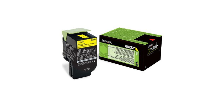 Lexmark 80C2Sx0 - Toners couleurs séparées pour imprimante laser