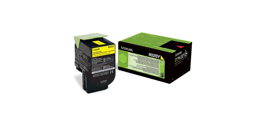 Lexmark 80C2Sx0 - Toners couleurs séparées pour imprimante laser