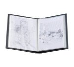 Protège-documents à faisceaux Voltiplast Oxford 100 pochettes - 200 vues