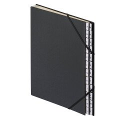 Sorting folder Bruneau alphabetical 24 divisions black 