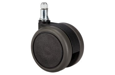 Lot of 5 self-braking 65 mm casters special for hard floors