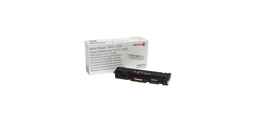 Xerox 106R02777 toner haute capacité noir pour imprimante laser