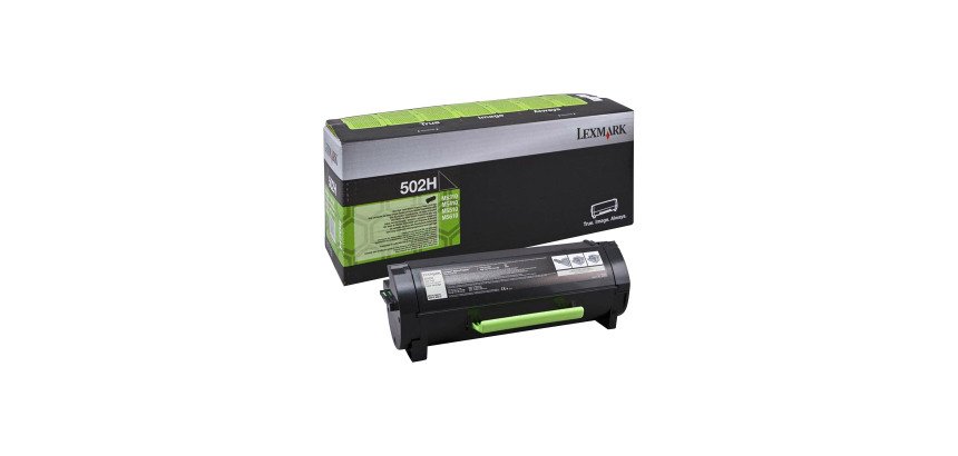 Lexmark 51F2H00 Toner haute capacité noir pour imprimante laser