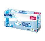 Enveloppe 110 x 220 mm 80 g sans fenêtre blanche - Boîte de 70