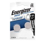 Pile bouton ultimate lithium CR2032 Energizer - Blister de 4 piles