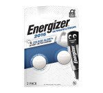 Pile bouton ultimate lithium CR2016 Energizer - Blister de 2 piles