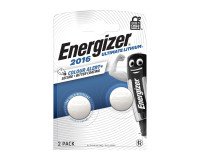 Energizer - 2-pack of Lithium CR2016 button cell batteries - 3V