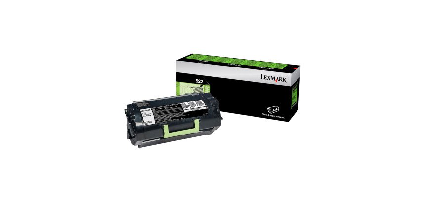 Lexmark 52D2000 Toner noir pour imprimante laser