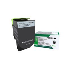 Lexmark 71B20K0 tóner original negro