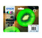Epson 202XL pack 5 cartouches haute capacité 2noires + 3 couleurs pour imprimante jet d'encre