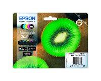 Epson 202XL Pack 5 cartuchos originales (2 negros + 3 colores)