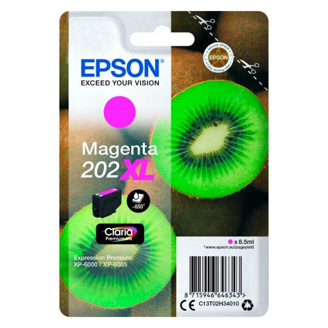 Epson 202XL cartucho original magenta