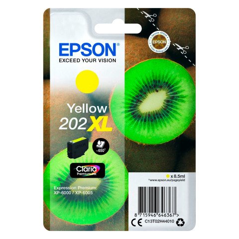 Epson 202XL cartucho original amarillo