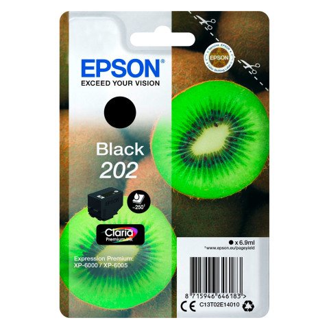 Epson 202 cartucho original negro