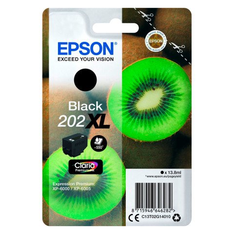 Epson 202XL cartucho original negro